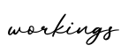 单词workings书写