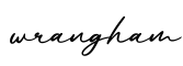 单词wrangham书写