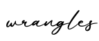 单词wrangles书写