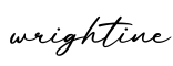 单词wrightine书写