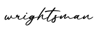 单词wrightsman书写