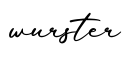 单词wurster书写