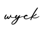 单词wyck书写
