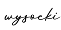 单词wysocki书写
