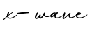 单词x-wave书写