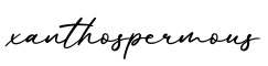 单词xanthospermous书写