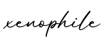 单词xenophile书写