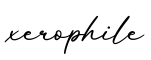 单词xerophile书写