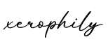 单词xerophily书写