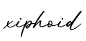 单词xiphoid书写