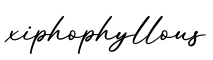 单词xiphophyllous书写
