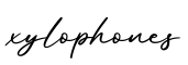 单词xylophones书写