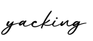 单词yacking书写