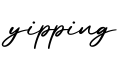 单词yipping书写