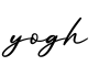 单词yogh书写