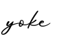 单词yoke书写