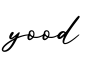 单词yood书写