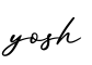 单词yosh书写