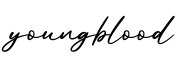 单词youngblood书写