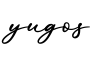 单词yugos书写