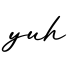 单词yuh书写