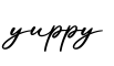 单词yuppy书写