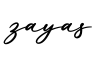 单词zayas书写