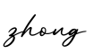 单词zhong书写
