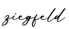 单词ziegfeld书写