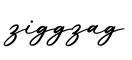 单词ziggzag书写