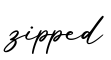 单词zipped书写