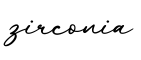 单词zirconia书写