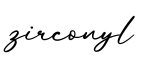 单词zirconyl书写