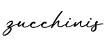 单词zucchinis书写